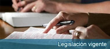 Legislacion vigente
